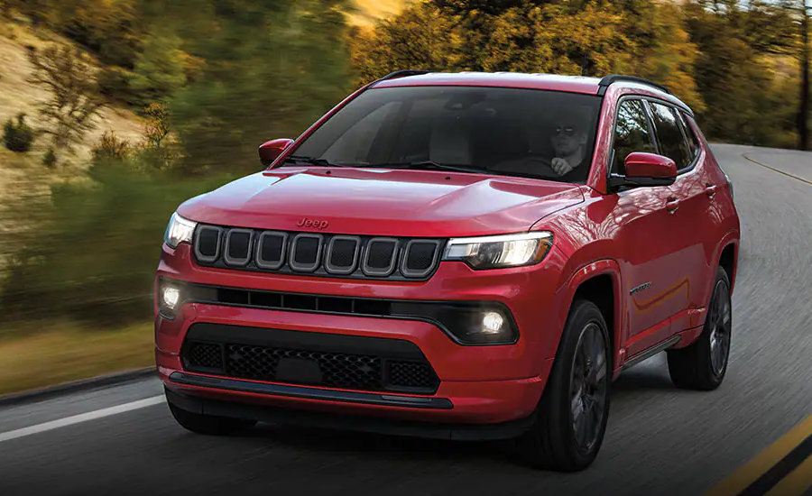 Don White's Timonium Jeep - The limited 2022 Jeep Compass Red Edition near Baltimore MD