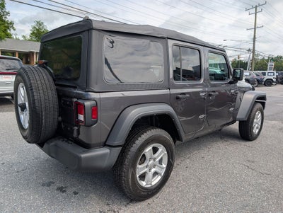 2022 Jeep Wrangler Unlimited Sport S 4x4