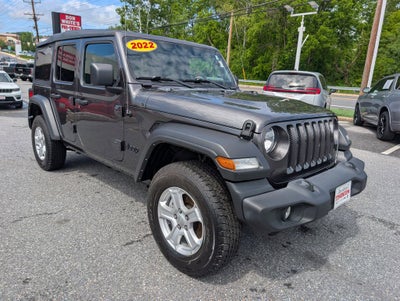 2022 Jeep Wrangler Unlimited Sport S 4x4