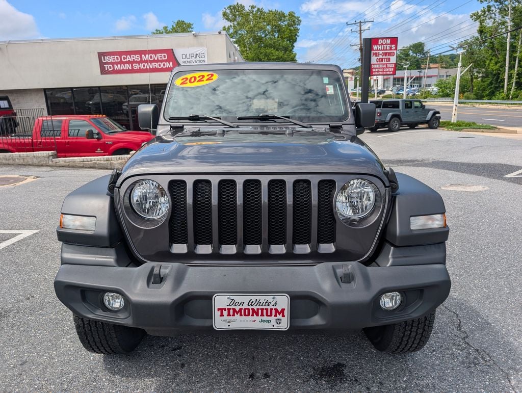 2022 Jeep Wrangler Unlimited Sport S 4x4