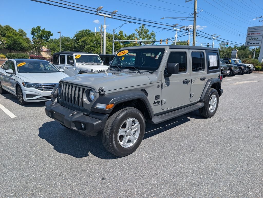 2022 Jeep Wrangler Unlimited Sport S 4x4