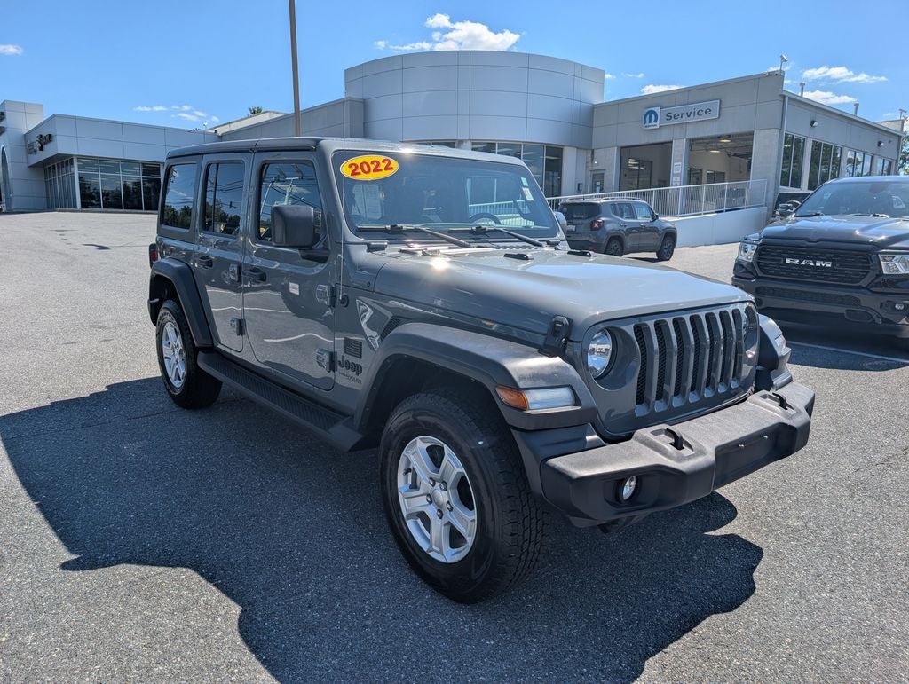 2022 Jeep Wrangler Unlimited Sport S 4x4