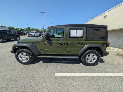 2022 Jeep Wrangler Unlimited Sport S 4x4