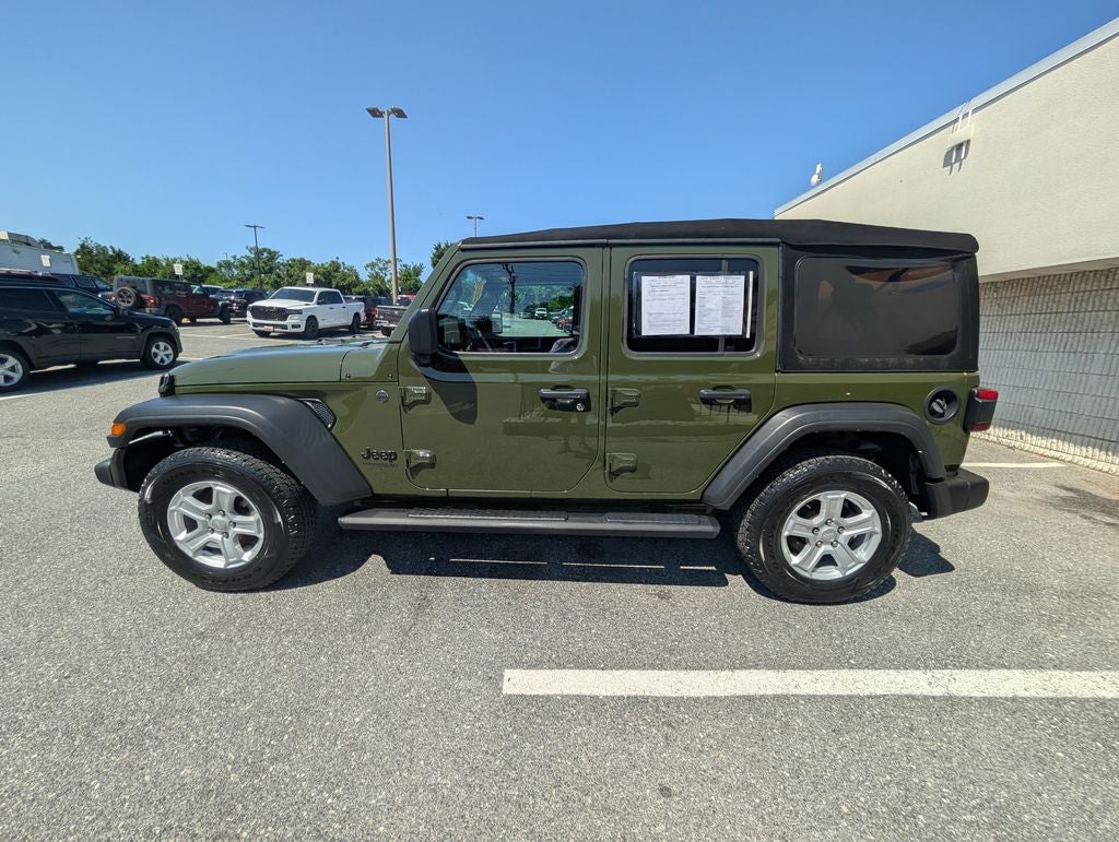 2022 Jeep Wrangler Unlimited Sport S 4x4