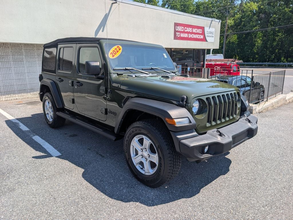 2022 Jeep Wrangler Unlimited Sport S 4x4