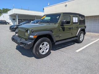2022 Jeep Wrangler Unlimited Sport S 4x4