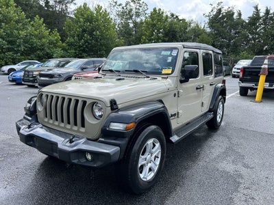 2022 Jeep Wrangler Unlimited Sport S 4x4