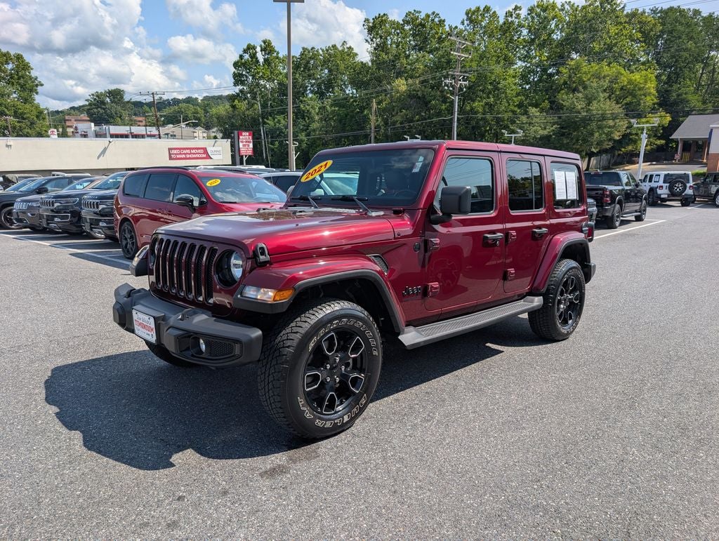 2021 Jeep Wrangler Unlimited Sahara Altitude 4x4
