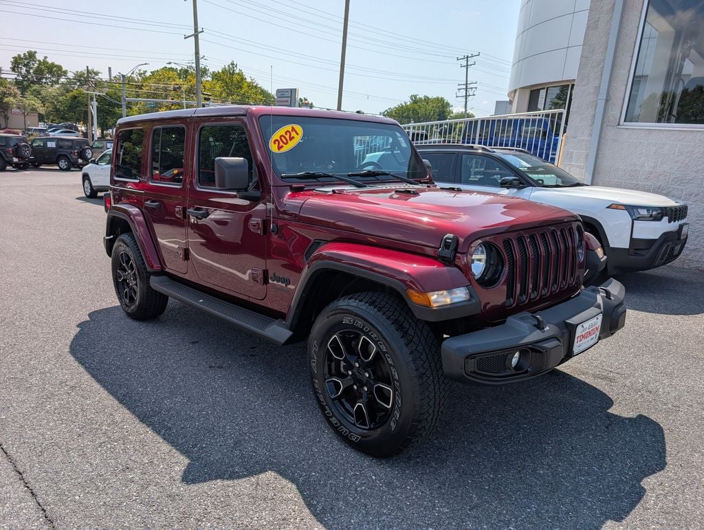 2021 Jeep Wrangler Unlimited Sahara Altitude 4x4