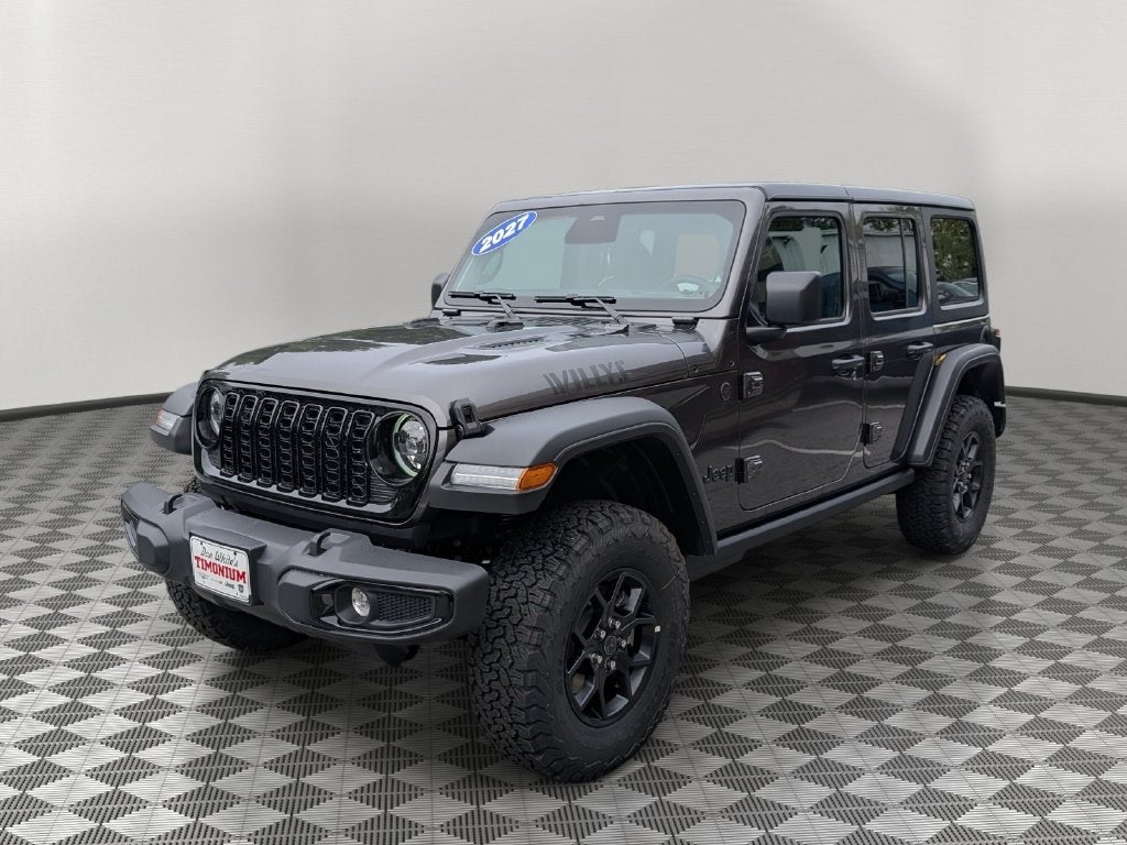 2027 Jeep Wrangler WRANGLER 4-DOOR WILLYS