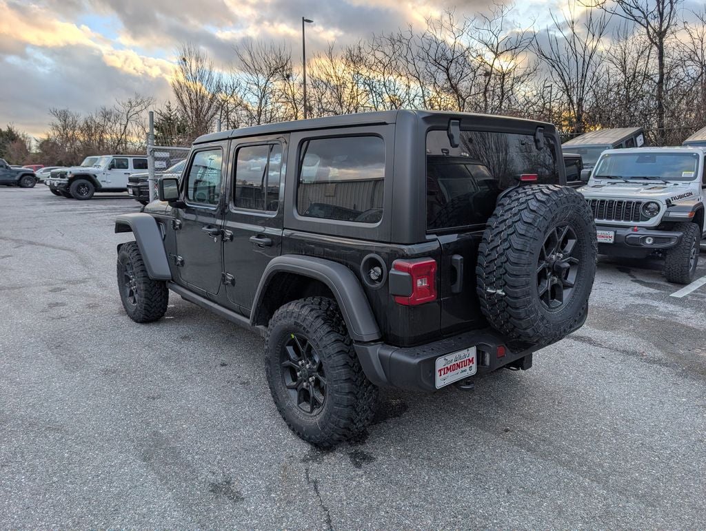 2026 Jeep Wrangler WRANGLER 4-DOOR WILLYS
