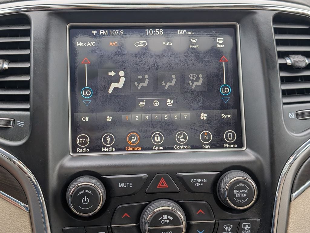 2018 Jeep Grand Cherokee Overland 4x4