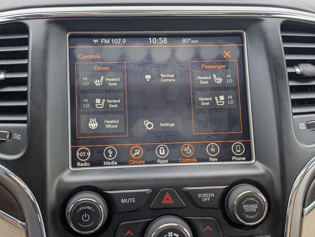2018 Jeep Grand Cherokee Overland 4x4