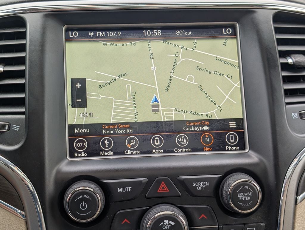2018 Jeep Grand Cherokee Overland 4x4