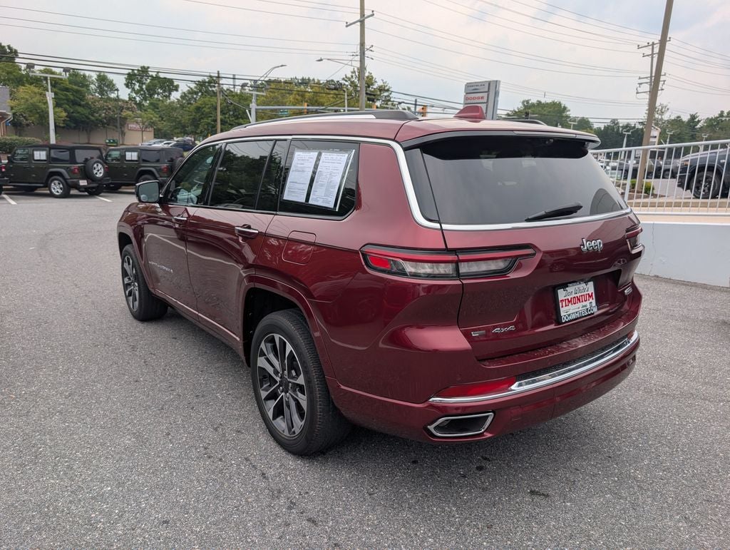 2022 Jeep Grand Cherokee L Overland 4x4