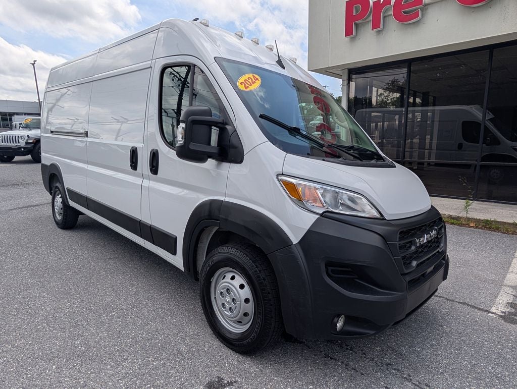 2024 RAM ProMaster 2500 Cargo Van Tradesman High Roof 159' WB w/Pass Seat