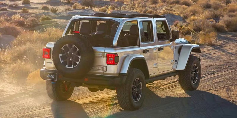 Jeep Gladiator rear three-quarter view
