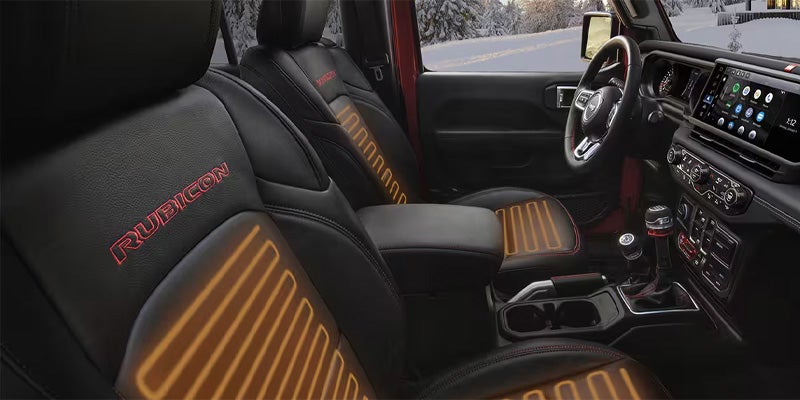 Rubicon premium cloth seats