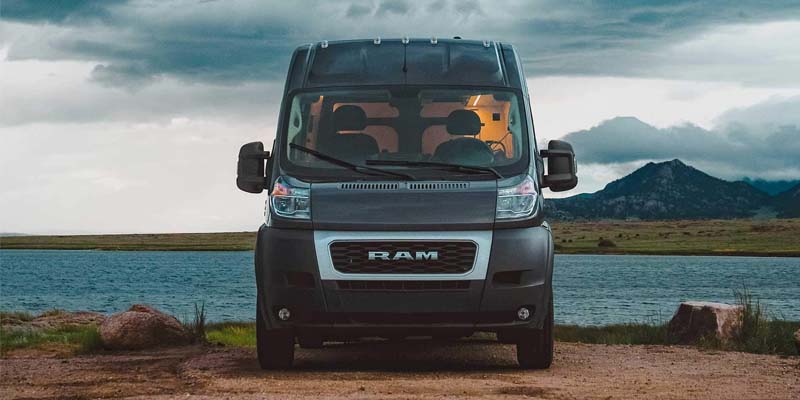 New Ram ProMaster cargo van exterior