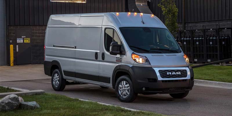 2023 Ram ProMaster cargo van parked