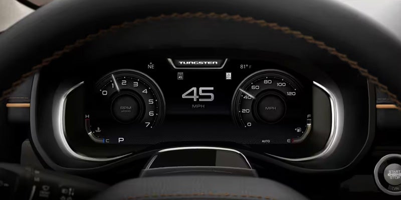 Digital driver information cluster