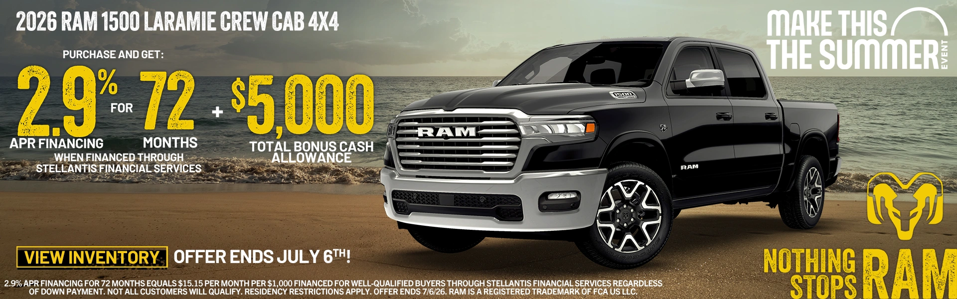 2026 Ram 1500 Laramie Crew Cab 4X4 at Don White's Timonium CDJR in Cockeysville 